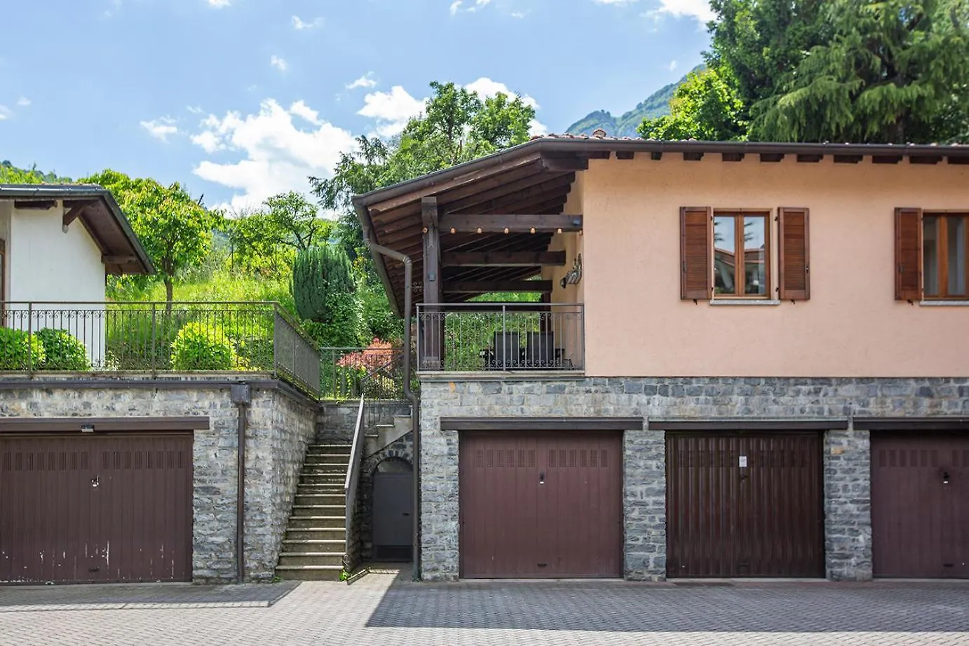 Vila L'Acero Rosso - Giardino Privato E Box Auto Menaggio 0*,  Itálie